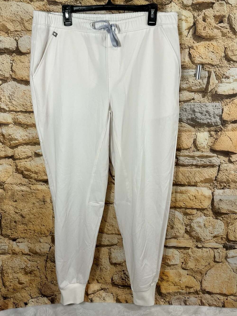 FIGS Scrub Pants Size XL White Technical Collection Joggers